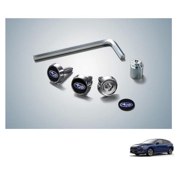 McGard CAR LOCK イエロー（スバル純正用品） okamoto-p_j1077ya100-i