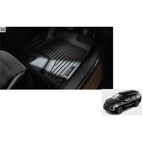 マツ 三菱（MITSUBISHI） (ZT)オールウェザーマット「ミツビシ純正用品