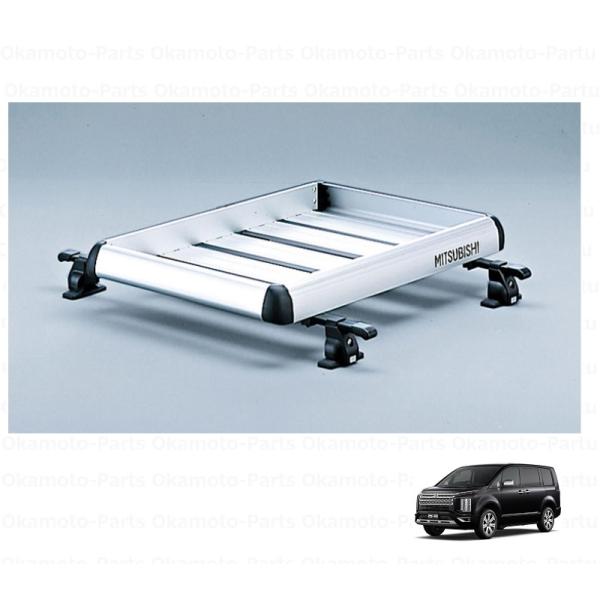 【商談中】三菱純正 ルーフアタッチメント 三菱（MITSUBISHI） ルーフラックアタッチメント「ミツビシ純正用品