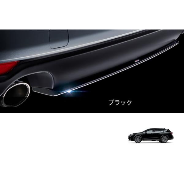 レヴォーグ (S)STIリヤアンダースポイラー(ブラック)「スバル純正