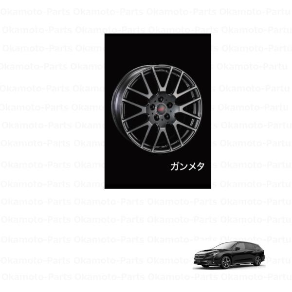 送料込み!スバル レヴォーグVN5 sti 純正ホイール　4本セット レヴォーグ STIアルミホイール 19インチ(ガンメタ)1本分「スバル