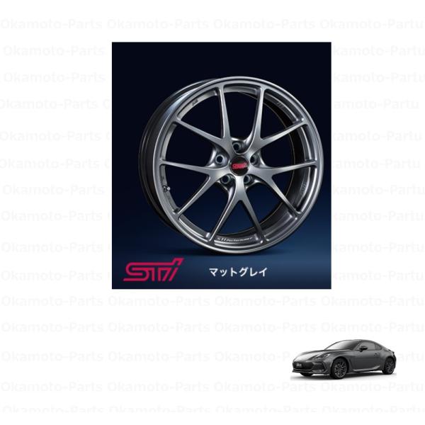 BRZ(ZD8) 18インチアルミホイール2本 BRZ(ZD8) 18インチアルミホイール2本