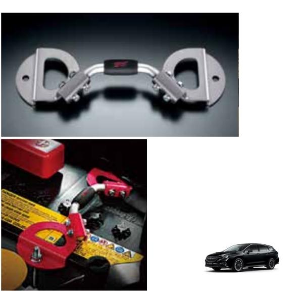 レヴォーグ (18RT)STI バッテリーホルダー（シルバー）「スバル純正