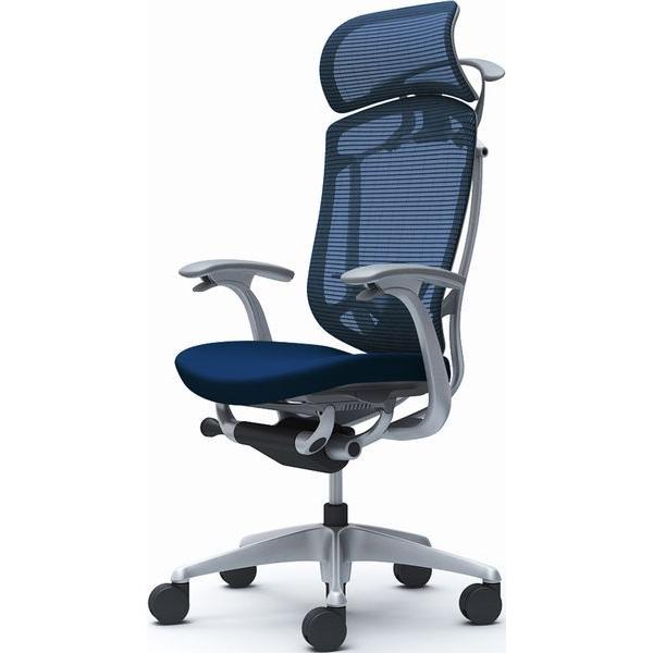 オカムラ コンテッサセコンダ チェア CC48YE EXハイ 大型ヘッドレスト