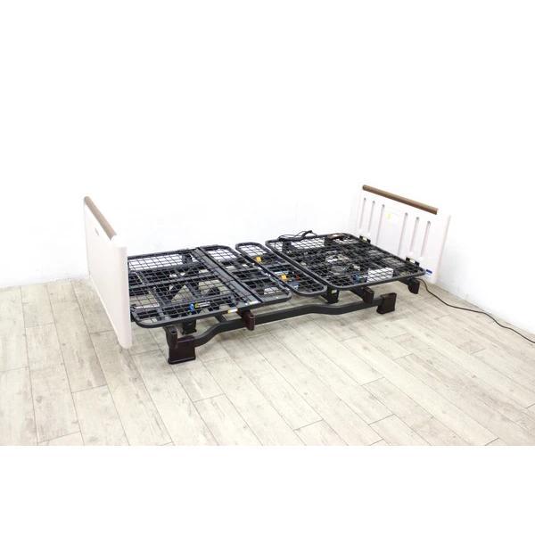 【中古】　介護ベッド　プラッツ　ミオレット２　２モーター プラッツ ミオレットII 2モーター 介護ベッド 電動ベッド 医療ベッド