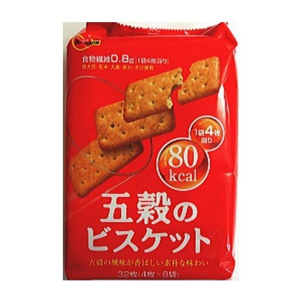 ブルボン 五穀のビスケット 32枚(4枚×8袋)×6袋 : おかしのフェスタ