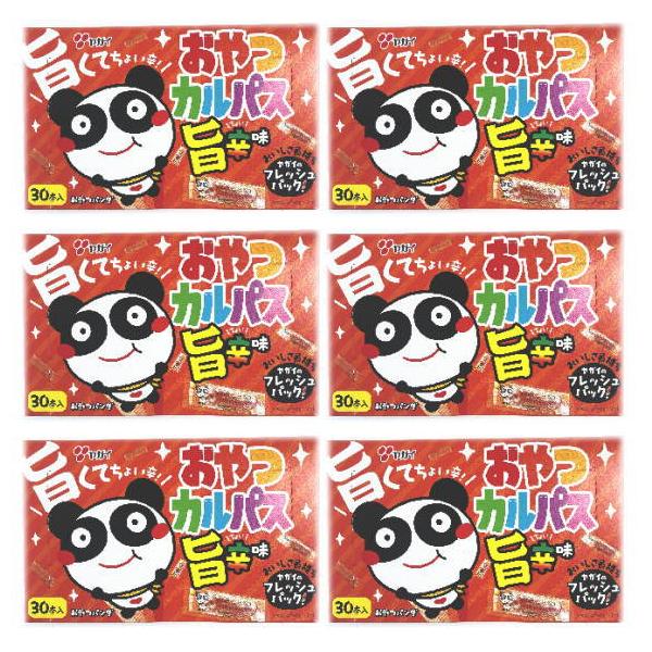 ヤガイ おやつカルパス旨辛味×180本（30入×6）