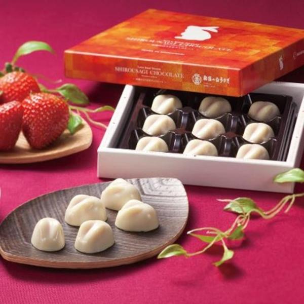 うさぎの苺チョコレート 2025 ホワイトチョコレート 20個入 寿製菓