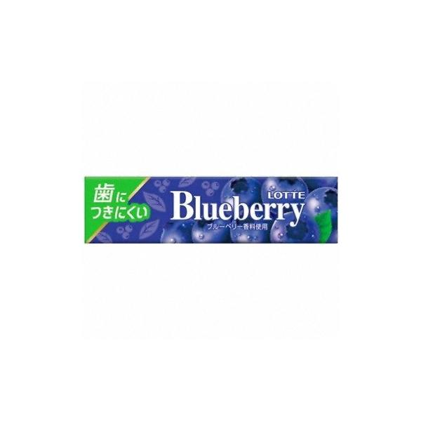 他サイト： ロッテ 歯につきにくい ブルーベリーガム 9枚 15コ入り 2020/04/07発売 (45204944)の商品画像