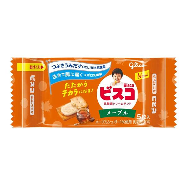 グリコ ビスコミニパック メープル 5枚 320コ入り 2025/04/08発売 (4901005004726c) グリコ ビスコミニパック メープル 5枚 320コ入り 2025/04/08発売