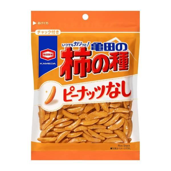他サイト： 亀田製菓 亀田の柿の種ピーナッツなし 100g 12コ入り 2023/09/11発売 (4901313217559)の商品画像