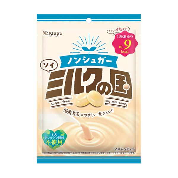 春日井製菓 ノンシュガーソイミルクの国 75g(個装紙込み) 6コ 春日井製菓 ノンシュガーソイミルクの国 75g(個装紙込み) 6コ