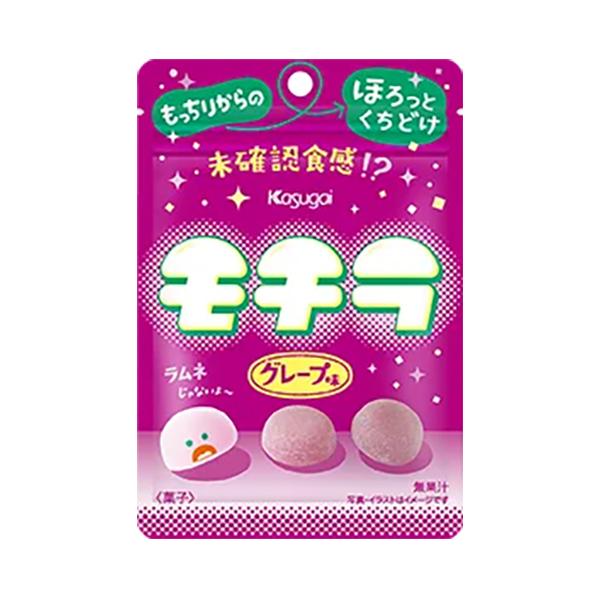 春日井製菓 モチラ グレープ味 39g 72コ入り 2025/09/15発売 (4901326043909c) 春日井製菓 モチラ グレープ味 39g 72コ入り 2025/09/15発売