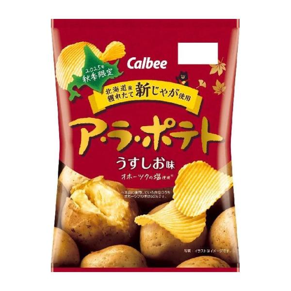 ポテト カルビー ア・ラ・ポテトうすしお味 64g 12コ入り 2025/09/15