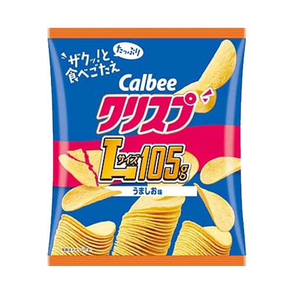 カルビー クリスプ うましお味 105g 12コ入り 2025/04/07発売