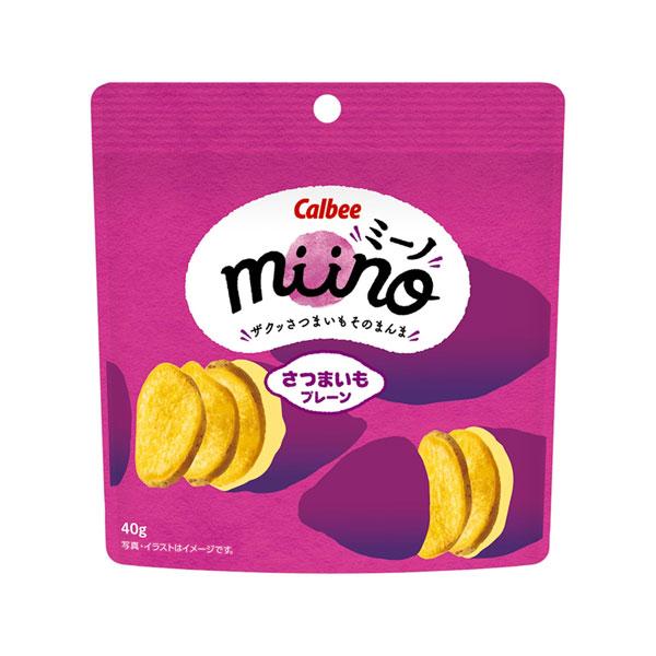 カルビー miino さつまいもプレーン 40g 12コ入り 2026/10/12発売 (4901330649081)
