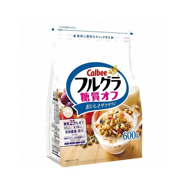 カルビー フルグラ 糖質オフ 600g 6コ おかしのマーチ 通販 Yahoo ショッピング