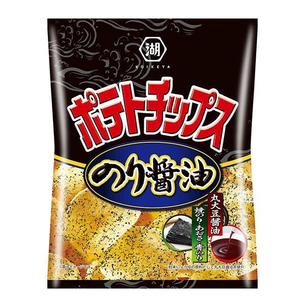 湖池屋 ポテトチップス のり醤油 50g 12コ入り 2023/03/27発売 湖池屋 ポテトチップス のり醤油 50g 12コ入り 2023/03/27発売