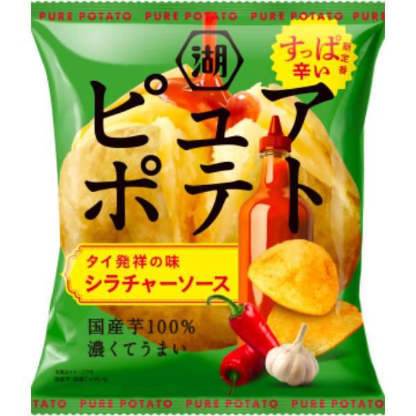 湖池屋 ピュアポテト シラチャーソース 52g 12コ入り 2026/04/06発売