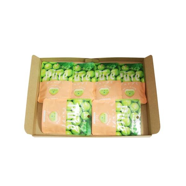 全国送料無料)カンロ ピュレグミ マスカット 56g 6コ入り メール便