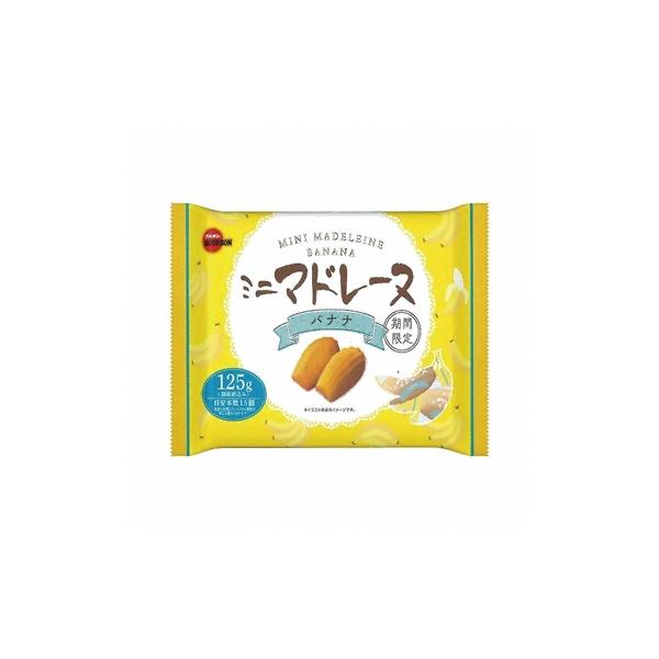 ブルボン ミニマドレーヌバナナ 125g 12コ入り 05 19発売 Jedin Com Tw