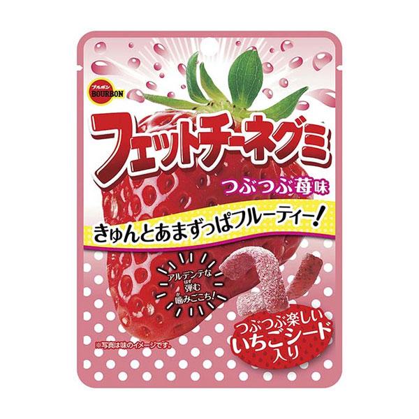ブルボン フェットチーネグミ つぶつぶ苺味 50g 120コ入り 2023