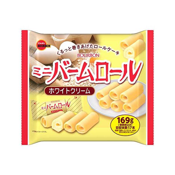 くるっと巻きあげたロールケーキくるっと巻きあげたミニサイズのロールケーキをホワイトクリームで包み込みました。【内容量】169g（個装紙込み）【入数】12コ【2024/10/08発売】※チョコ菓子は夏季の間はクール便利用をお勧めいたします。