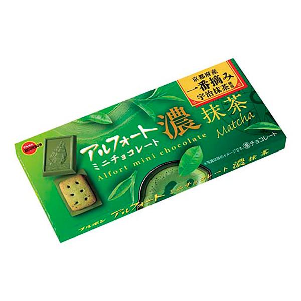 ブルボン アルフォートミニチョコレート濃抹茶 12個 10コ入り 2024/11