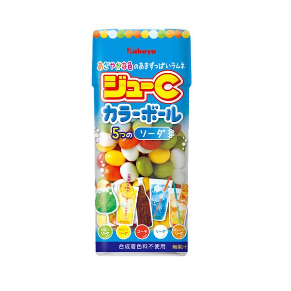 カバヤ食品 ジューCカラーボール ソーダ 35g 10コ入り 2022/09/13発売