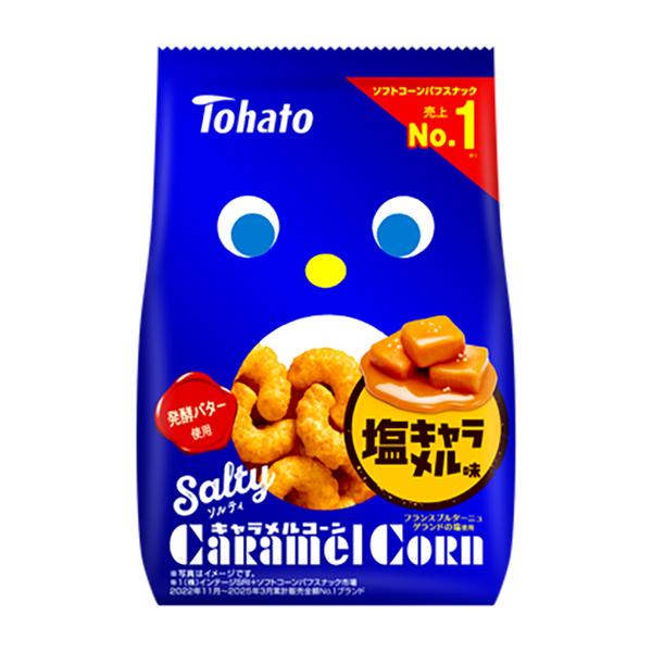 東ハト ソルティキャラメルコーン 67g 12コ入り 2025/09/01発売