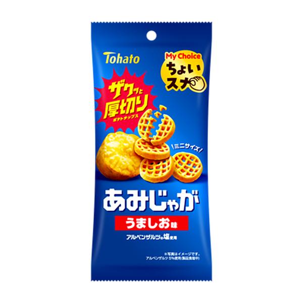 東ハト ちょいスナ あみじゃが うましお味 40g 12コ入り 2025/04/14