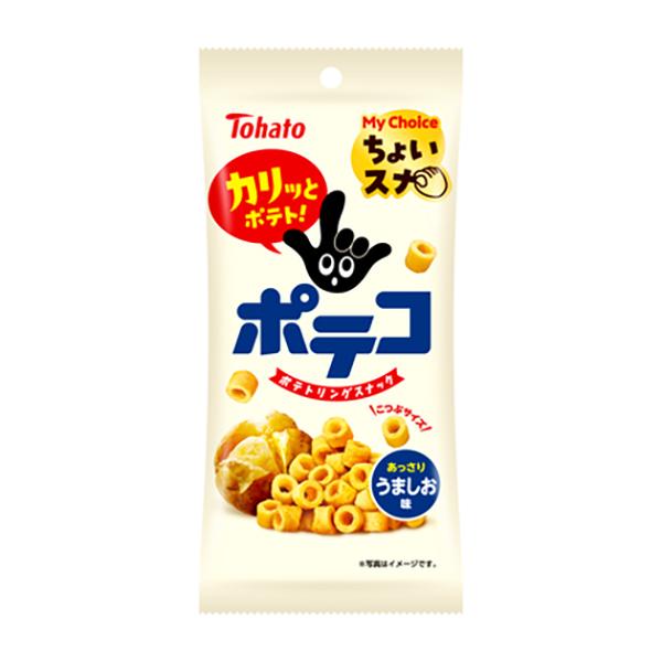 東ハト ちょいスナ ポテコ うましお味 40g 48コ入り 2025/04/14発売