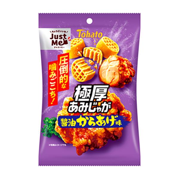 東ハト 極厚あみじゃが 醤油からあげ味 45g 12コ入り 2026/08/03発売 (4901940117536)