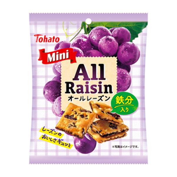 東ハト Ｍｉｎｉオールレーズン 41g 12コ入り 2026/05/04発売 (4901940340699)