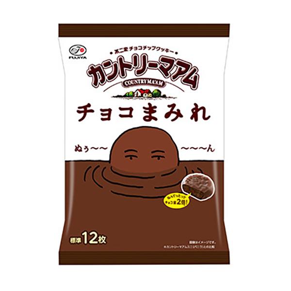 不二家 カントリーマアムチョコまみれミドルパック 122g（個装紙