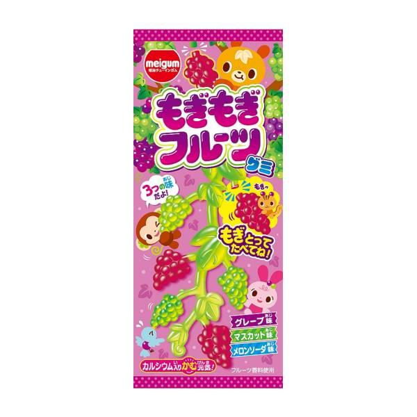 明治チューインガム もぎもぎフルーツグミ 21g 12コ入り 2023/09 明治チューインガム もぎもぎフルーツグミ 21g 12コ入り 2023/09