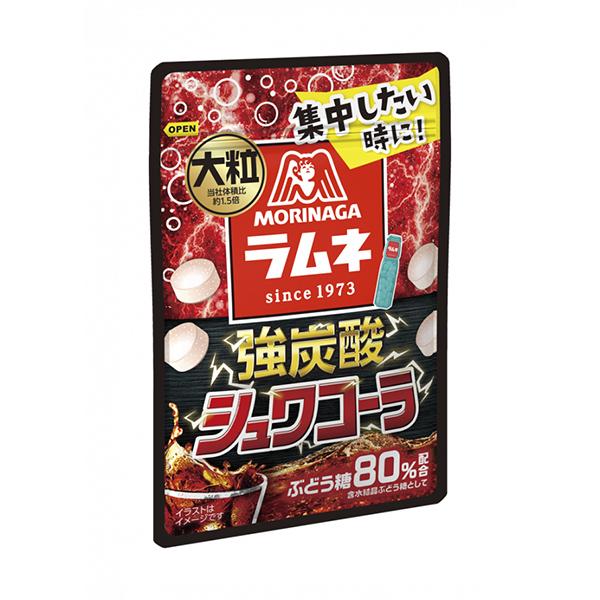 森永製菓 大粒ラムネ＜強炭酸シュワコーラ＞ 25g 120コ入り 2025/07/22発売 (4902888271755c) 森永製菓 大粒ラムネ＜強炭酸シュワコーラ＞ 25g 120コ入り 2025/07/22