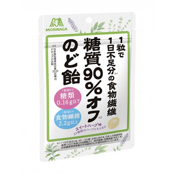 森永製菓 糖質90％オフのど飴 58g 7コ入り 2025/11/25発売