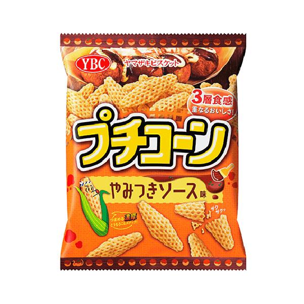 ヤマザキビスケット プチコーン やみつきソース味 50g 12コ入り ヤマザキビスケット プチコーン やみつきソース味 50g 12コ入り