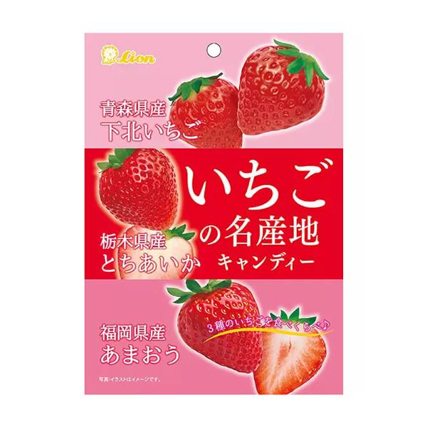 ライオン菓子 いちごの名産地キャンディー 71g 6コ入り 2025/09/16発売