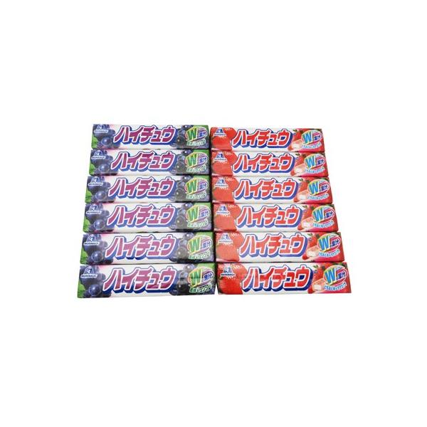 森永製菓 (全国送料無料)森永製菓 ハイチュウ食べ比べ(2種×各6コ