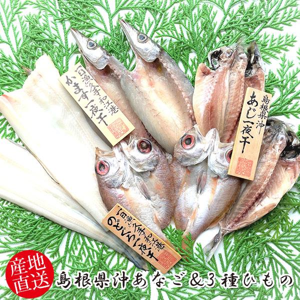 地域限定送料無料 ギフト 干物セット 産地直送 岡富商店 島根県沖あなご 3種ひもの 穴子1尾 のどぐろ2尾 あじ2尾 はたはた110g 冷凍 Sot109 Sot109 おかしのマーチ 通販 Yahoo ショッピング