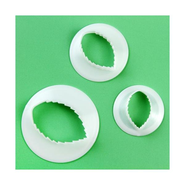 FMM �v���X�`�b�N�J�b�^�[ ���[�Y���[�t�i�o���̗t�j�Z�b�g ROSE LEAF CUTTER �V���K�[�N���t�g �K�N