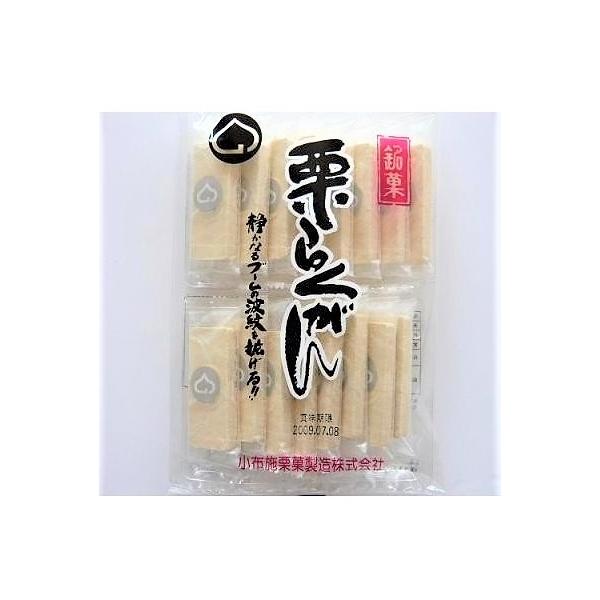 内容量：16枚×12袋入賞味期限：製造日より５ヶ月保存方法：直射日光、高温多湿を避けて下さい。原材料：えんどう　グラニュー糖　栗商品説明：霧深い高原性原野に楚々として淡水色の花を散りばめ、いつとはなく淡黄色、球形の可憐な実を結ぶえんどう、こ...