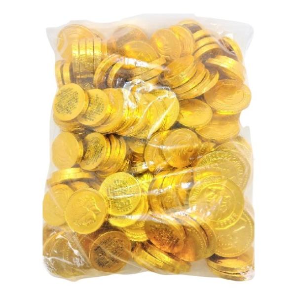やおきん １ｋｇバルク海賊金貨チョコ ×6 【全国送料無料】(沖縄・離島は別途) やおきん 1KGバルク海賊金貨チョコ 約148枚（33mm：82枚 40mm：66