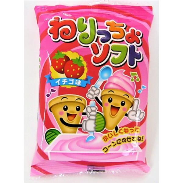 マルタ ねりっちょソフト（イチゴ味） 24個入 駄菓子 : 信州