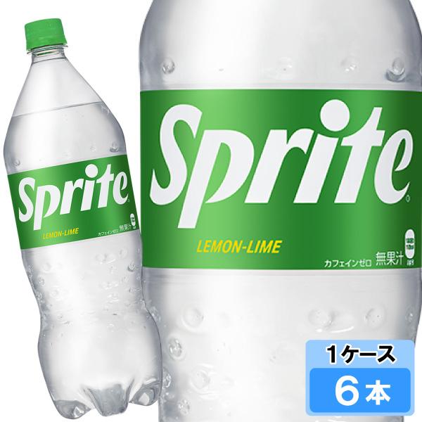 他サイト： スプライト 1500ml 6本 （6本×1ケース） PET Sprite 強炭酸 炭酸飲料 安心のメーカー直送の商品画像