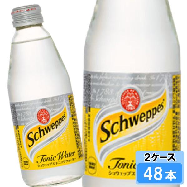 シュウェップス トニックウォーター 250ml 48本 （24本×2ケース） PET