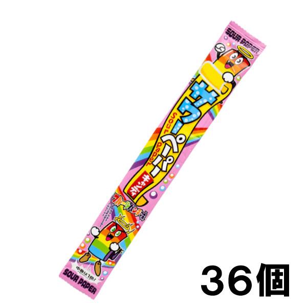 やおきん サワーペーパーキャンディ フルーツパンチ （36個