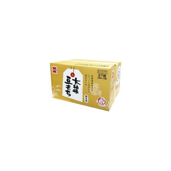 岩塚製菓 箱大袖振豆もち 27枚×1箱※商品に直接送り状のシールが貯付されそのまま配送されます※品切れ時お届けに一週間程かかる場合あり